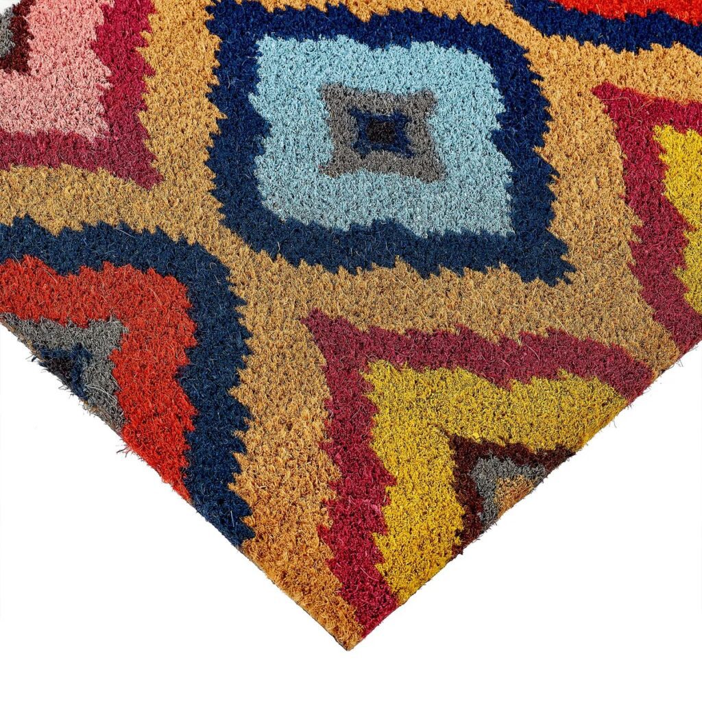 My Mat Coir Door Mat Ikat 5026134619036 2